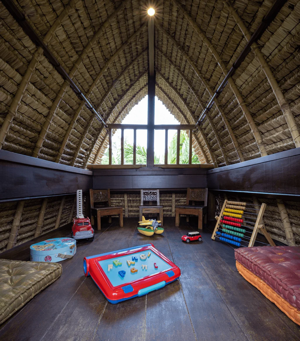 The Lumbung — family-friendly amenity at Villa Frangipani Canggu