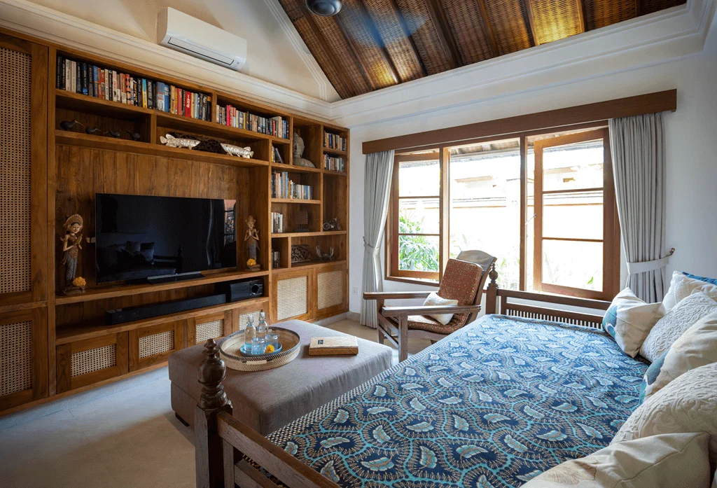 Media Room — family-friendly amenity at Villa Frangipani Canggu