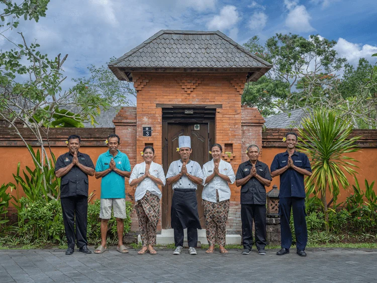 Villa Frangipani staff